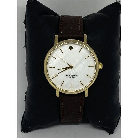 Kate Spade New York Metro 0073 Women Brown Leather Analog Dial Watch WFH144 main image 5